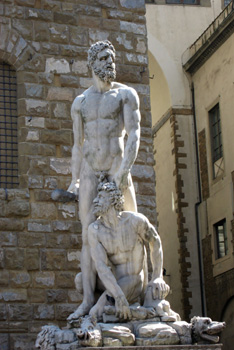 Piazza della Signoria-Statue