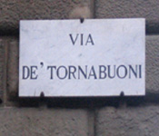 Florence Shopping-Via de' Tornabuoni