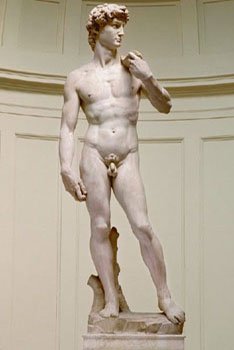 Accademia-Michelangelo's David