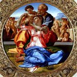 Uffizi-Michelangelo's Holy Family